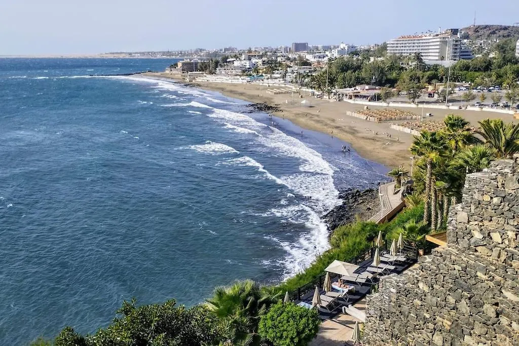 Tranquilo Apartamento En San Agustin 1 Dormitorio Cama Doble Y Salon Con Sofas Camas Maspalomas  Spagna